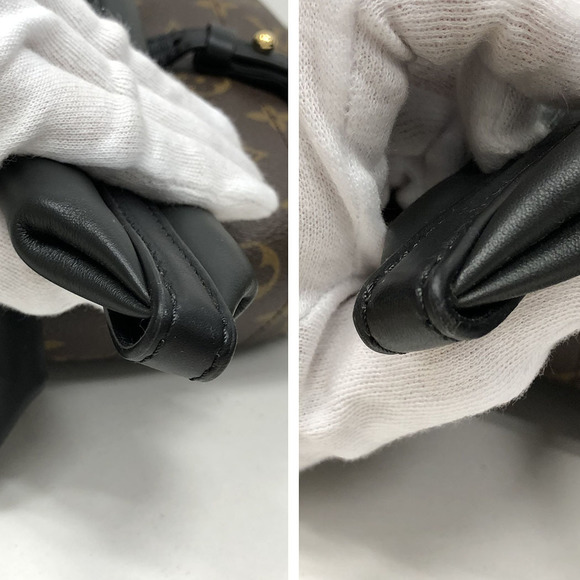 Louis Vuitton Palm Springs Backpack MM Monogram Brown Black - Picture 11 of 12